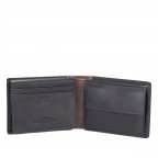 Geldbörse Bundenbach Wolfram mit RFID-Schutz Dunkelbraun, Farbe: braun, Marke: Maitre, EAN: 4048835272557, Abmessungen in cm: 11x8x2, Bild 4 von 5