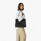 Shopper Bergamo Lucca mit Laptopfach 13 Zoll Black, Farbe: schwarz, Marke: Adax, EAN: 5705483268675, Abmessungen in cm: 37.5x29.5x13.5, Bild 5 von 8