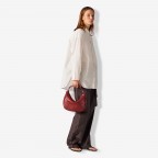 Beuteltasche Salerno Marlin Amaretto, Farbe: rot/weinrot, Marke: Adax, EAN: 5705483265599, Abmessungen in cm: 31.5x22x10, Bild 5 von 9