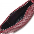 Beuteltasche Salerno Marlin Amaretto, Farbe: rot/weinrot, Marke: Adax, EAN: 5705483265599, Abmessungen in cm: 31.5x22x10, Bild 7 von 7