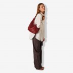 Beuteltasche Salerno Mindy Amaretto, Farbe: rot/weinrot, Marke: Adax, EAN: 5705483265575, Abmessungen in cm: 38x35.5x10.5, Bild 9 von 11