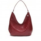 Beuteltasche Salerno Mindy Amaretto, Farbe: rot/weinrot, Marke: Adax, EAN: 5705483265575, Abmessungen in cm: 38x35.5x10.5, Bild 4 von 11
