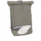 Rucksack Eco Series Allen Large erweiterbar Desert Grey, Farbe: taupe/khaki, Marke: Johnny Urban, EAN: 4260759424144, Abmessungen in cm: 31x45x14, Bild 11 von 12