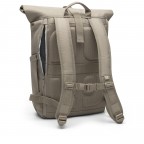 Rucksack Eco Series Allen Medium erweiterbar Desert Grey, Farbe: taupe/khaki, Marke: Johnny Urban, EAN: 4260759424137, Abmessungen in cm: 28.5x40.5x13, Bild 3 von 15