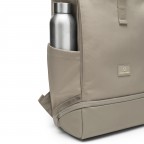 Rucksack Eco Series Allen Medium erweiterbar Desert Grey, Farbe: taupe/khaki, Marke: Johnny Urban, EAN: 4260759424137, Abmessungen in cm: 28.5x40.5x13, Bild 12 von 15