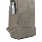 Rucksack Eco Series Allen Medium erweiterbar Desert Grey, Farbe: taupe/khaki, Marke: Johnny Urban, EAN: 4260759424137, Abmessungen in cm: 28.5x40.5x13, Bild 7 von 8