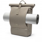 Rucksack Eco Series Allen Medium erweiterbar Desert Grey, Farbe: taupe/khaki, Marke: Johnny Urban, EAN: 4260759424137, Abmessungen in cm: 28.5x40.5x13, Bild 7 von 15