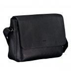 Kuriertasche Cardona Nevio MHF Black, Farbe: schwarz, Marke: Joop!, EAN: 4048835251125, Abmessungen in cm: 34x28x11.5, Bild 2 von 6