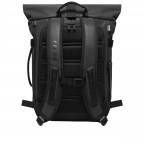 Rucksack Luminite Rolltop mit Laptopfach 16 Zoll Black, Farbe: schwarz, Marke: OAK25, EAN: 4260759424779, Abmessungen in cm: 31x44x16, Bild 5 von 15