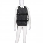 Rucksack Luminite Daypack mit Laptopfach 16 Zoll Black, Farbe: schwarz, Marke: OAK25, EAN: 4260759424762, Abmessungen in cm: 29x48x12, Bild 7 von 13