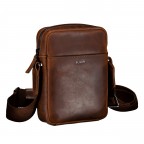 Umhängetasche Cerratano Rafael XSVZ Cognac, Farbe: cognac, Marke: Joop!, EAN: 4048835273660, Abmessungen in cm: 14x19.5x5, Bild 2 von 6