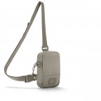Umhängetasche Eco Series Front Pack Arthur Desert Grey, Farbe: taupe/khaki, Marke: Johnny Urban, EAN: 4260759425950, Abmessungen in cm: 13x18x4.5, Bild 2 von 6