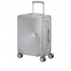 Koffer Soundbox 4-Rollen 55 cm Silver, Farbe: metallic, Marke: American Tourister, EAN: 5400520340344, Abmessungen in cm: 40x55x23, Bild 2 von 12