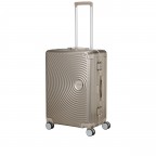 Koffer Soundbox 4-Rollen 68 cm Bronze, Farbe: braun, Marke: American Tourister, EAN: 5400520340375, Abmessungen in cm: 47x68x29, Bild 6 von 14