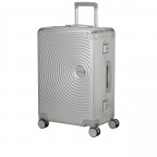Koffer Soundbox 4-Rollen 68 cm Silver, Farbe: metallic, Marke: American Tourister, EAN: 5400520340382, Abmessungen in cm: 47x68x29, Bild 2 von 14