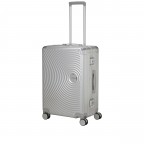 Koffer Soundbox 4-Rollen 68 cm Silver, Farbe: metallic, Marke: American Tourister, EAN: 5400520340382, Abmessungen in cm: 47x68x29, Bild 6 von 14
