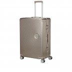 Koffer Soundbox 4-Rollen 77 CM Bronze, Farbe: braun, Marke: American Tourister, EAN: 5400520340412, Abmessungen in cm: 52x77x30, Bild 6 von 12