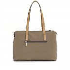 Shopper Gertraud Taupe, Farbe: taupe/khaki, Marke: Tamaris, EAN: 4063512145429, Abmessungen in cm: 31x22x10, Bild 3 von 8