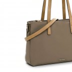 Shopper Gertraud Taupe, Farbe: taupe/khaki, Marke: Tamaris, EAN: 4063512145429, Abmessungen in cm: 31x22x10, Bild 8 von 8