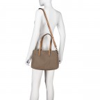 Shopper Gertraud Taupe, Farbe: taupe/khaki, Marke: Tamaris, EAN: 4063512145429, Abmessungen in cm: 31x22x10, Bild 5 von 8