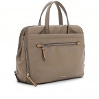 Aktentasche Gertraud Taupe, Farbe: taupe/khaki, Marke: Tamaris, EAN: 4063512145528, Abmessungen in cm: 38x28.5x14.2, Bild 2 von 8