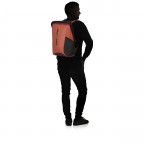 Rucksack Ecodiver Rolltop Backpack L erweiterbar Clay, Farbe: orange, Marke: Samsonite, EAN: 5400520331908, Bild 6 von 16