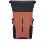 Rucksack Ecodiver Rolltop Backpack L erweiterbar Clay, Farbe: orange, Marke: Samsonite, EAN: 5400520331908, Bild 8 von 16