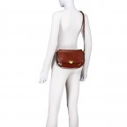 Umhängetasche Federica Crossbody Marrone, Farbe: braun, Marke: The Bridge, EAN: 8033748556784, Abmessungen in cm: 25x16x7, Bild 5 von 6