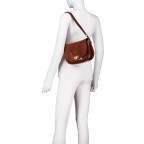 Umhängetasche Federica Crossbody Marrone, Farbe: braun, Marke: The Bridge, EAN: 8033748556784, Abmessungen in cm: 25x16x7, Bild 4 von 6