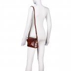 Umhängetasche Frida Camera Bag Cognac, Farbe: braun, Marke: The Bridge, EAN: 8033748553356, Abmessungen in cm: 20x13x5, Bild 4 von 7