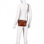 Umhängetasche Frida Camera Bag Marrone, Farbe: braun, Marke: The Bridge, EAN: 8033748553356, Abmessungen in cm: 20x13x5, Bild 5 von 7