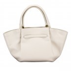 Handtasche Dollaro mit Goldfittings Beige, Farbe: beige, Marke: Hausfelder Manufaktur, EAN: 4065646026315, Abmessungen in cm: 20x20x14.5, Bild 3 von 8