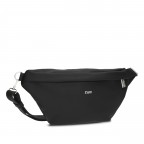 Gürteltasche Mademoiselle MH80 Nubuk Black, Farbe: schwarz, Marke: Zwei, EAN: 4250257934801, Abmessungen in cm: 40x17x9, Bild 2 von 5