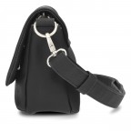 Umhängetasche Mademoiselle M40 Nubuk Black, Farbe: schwarz, Marke: Zwei, EAN: 4250257936942, Abmessungen in cm: 28x15x9, Bild 4 von 8