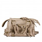 Handtasche Taupe, Farbe: taupe/khaki, Marke: Hausfelder Manufaktur, EAN: 4065646026360, Abmessungen in cm: 25x16.5x12, Bild 1 von 7
