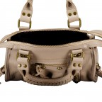 Handtasche Taupe, Farbe: taupe/khaki, Marke: Hausfelder Manufaktur, EAN: 4065646026360, Abmessungen in cm: 25x16.5x12, Bild 7 von 7