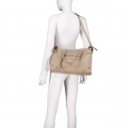 Handtasche Taupe, Farbe: taupe/khaki, Marke: Hausfelder Manufaktur, EAN: 4065646026377, Abmessungen in cm: 38x23.5x38, Bild 6 von 7