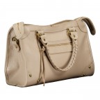 Handtasche Taupe, Farbe: taupe/khaki, Marke: Hausfelder Manufaktur, EAN: 4065646026377, Abmessungen in cm: 38x23.5x38, Bild 2 von 7