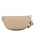 Gürteltasche Velours mit Goldfittings Beige, Farbe: beige, Marke: Hausfelder Manufaktur, EAN: 4065646026438, Abmessungen in cm: 24x14x8, Bild 3 von 6