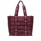 Shopper Best Buddy WEINROT, Farbe: rot/weinrot, Marke: Hey Marly, EAN: 4262484652632, Abmessungen in cm: 41x36x18, Bild 3 von 5