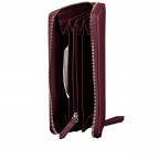 Geldbörse Brixton Bordeaux, Farbe: rot/weinrot, Marke: Valentino Bags, EAN: 8054942913319, Abmessungen in cm: 19x10x2.5, Bild 4 von 4