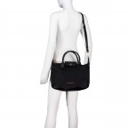 Handtasche Jolly Relove Recycle Nero, Farbe: schwarz, Marke: Valentino Bags, EAN: 8054942906496, Abmessungen in cm: 31x24x14, Bild 6 von 7