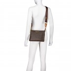 Umhängetasche / Clutch Regina Relove Recycle Moro Naturale, Farbe: braun, Marke: Valentino Bags, EAN: 8054942906090, Abmessungen in cm: 26.5x19.5x3.5, Bild 5 von 6