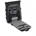 Rucksack Helsinki Pro All Black, Farbe: schwarz, Marke: Kapten & Son, EAN: 4251145254223, Abmessungen in cm: 30x52x15.5, Bild 8 von 10