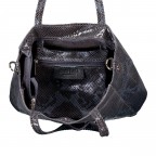 Handtasche Snake Anthrazit, Farbe: anthrazit, Marke: Hausfelder Manufaktur, EAN: 4065646026599, Abmessungen in cm: 23x23.5x8.5, Bild 7 von 7