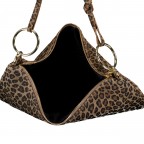 Beuteltasche Leo Hellbraun, Farbe: braun, Marke: Hausfelder Manufaktur, EAN: 4065646026674, Abmessungen in cm: 32.5x29x3, Bild 7 von 7