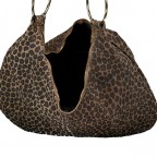 Beuteltasche Leo Hellbraun, Farbe: braun, Marke: Hausfelder Manufaktur, EAN: 4065646026711, Abmessungen in cm: 47x43x7, Bild 5 von 5