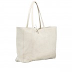 Shopper Velours Ecru, Farbe: beige, Marke: Hausfelder Manufaktur, EAN: 4065646026728, Abmessungen in cm: 36x30x12, Bild 2 von 5