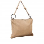 Umhängetasche Velours Sand, Farbe: beige, Marke: Hausfelder Manufaktur, EAN: 4065646026797, Abmessungen in cm: 35x26x1.5, Bild 2 von 9