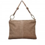 Umhängetasche Velours Taupe, Farbe: taupe/khaki, Marke: Hausfelder Manufaktur, EAN: 4065646026803, Abmessungen in cm: 35x26x1.5, Bild 3 von 9